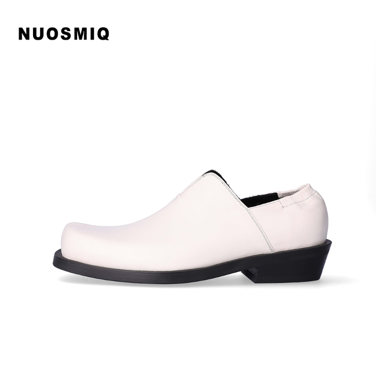 [누스미크] NUJAN Slip-Loafers (Ivory)