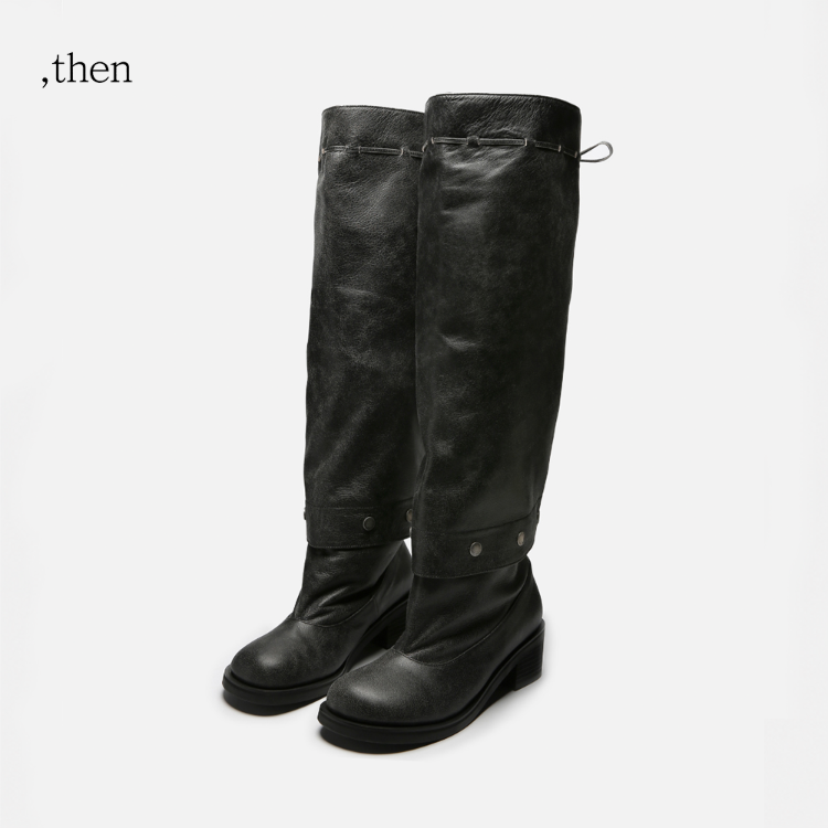 [덴] Heidi Button Boots