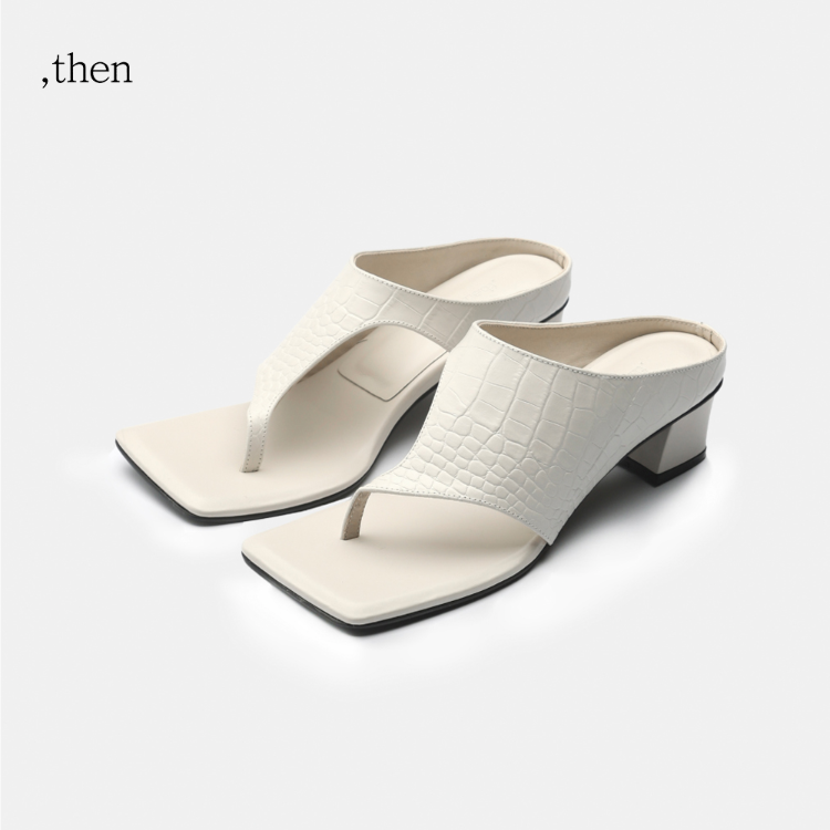 [덴] Sie square sandals
