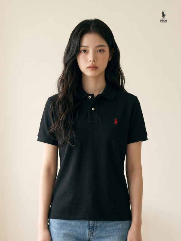 폴로 남녀공용 커스텀핏 PK 카라 티셔츠